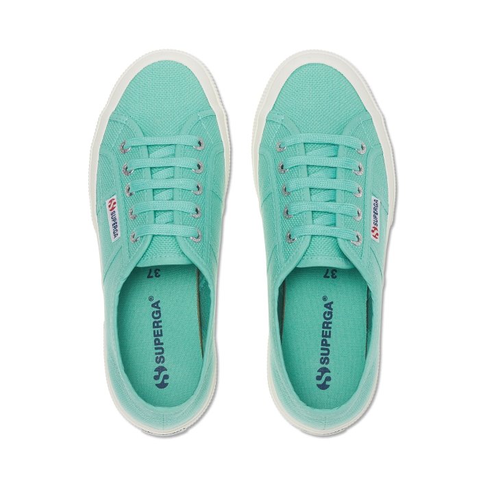 Superga Sale 2750 Cotu Classic Sneakers - Green Water