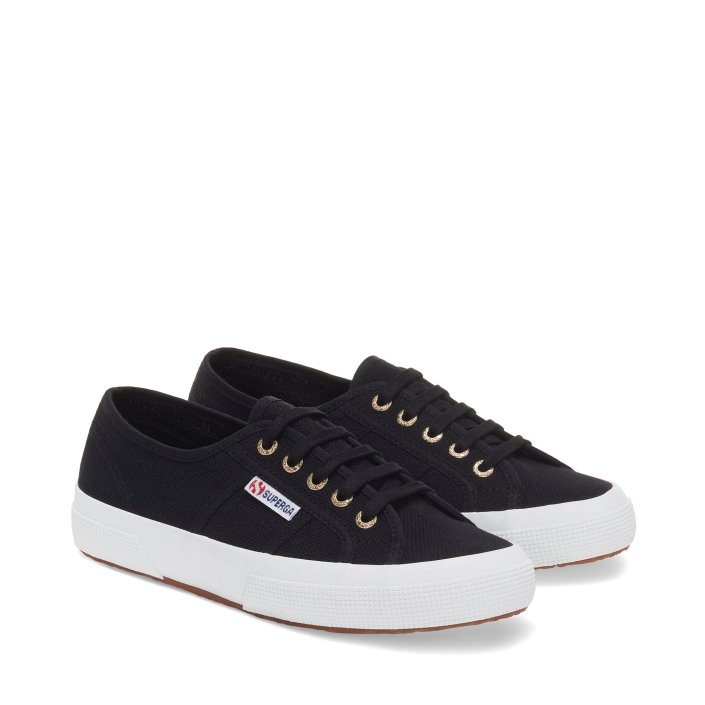 Superga Sale 2750 Cotu Classic Sneakers - Black Pale Gold