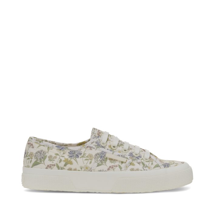 Superga Sale 2750 Floral Print Sneakers - White
