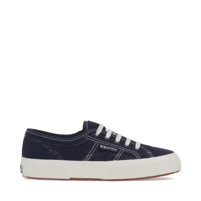 Superga Sale 2750 Cotton Terry Sneakers - Navy White