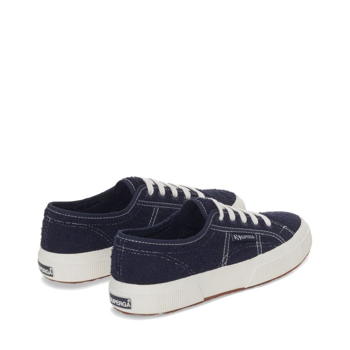 Superga Sale 2750 Cotton Terry Sneakers - Navy White
