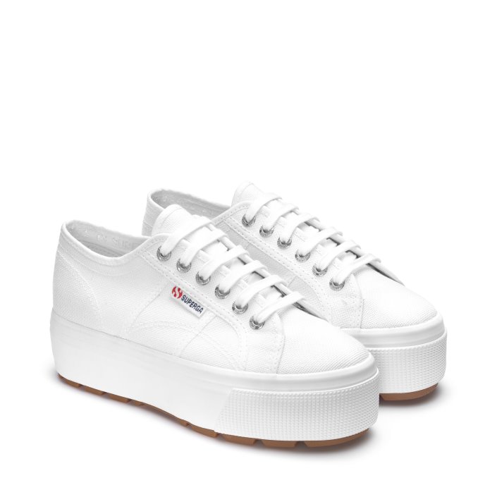 Superga Sale 2790 Tank Sneakers - White
