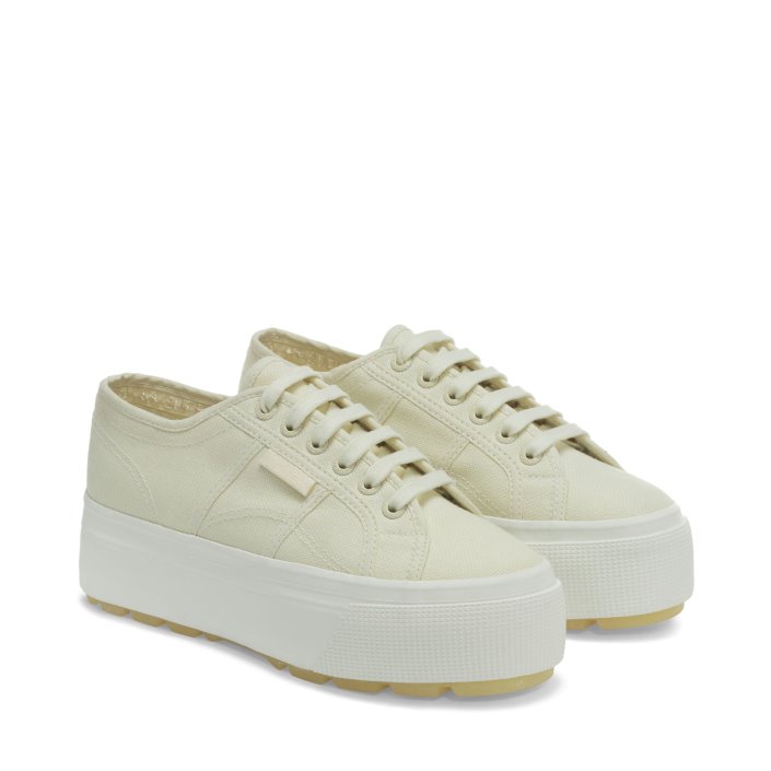 Superga Sale 2790 Tank Sneakers - Eggshell