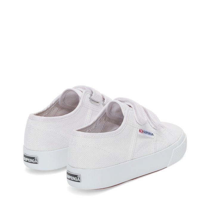 Superga Sale 2730 Kids Straps Sneakers - White