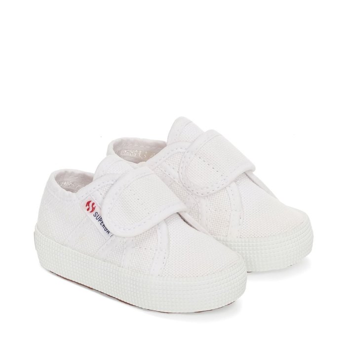 Superga Sale 2750 Baby Easylite Straps Sneakers - White