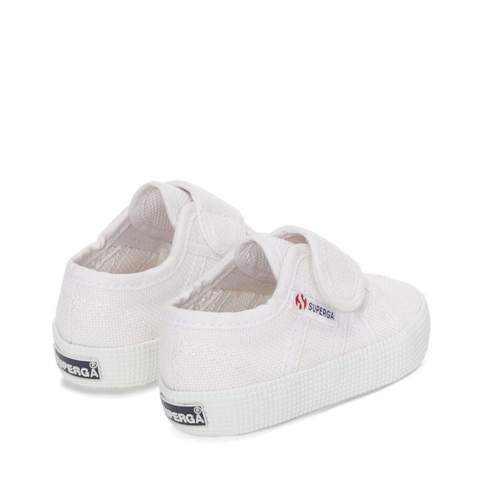 Superga Sale 2750 Baby Easylite Straps Sneakers - White