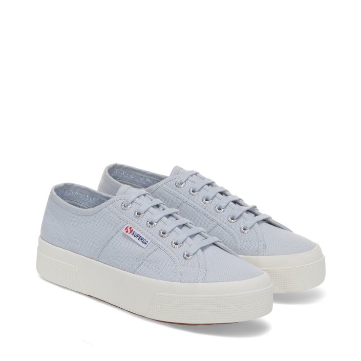 Superga Sale 2740 Platform Grey Lilla