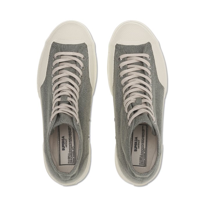 Superga 2433 Salt Pepper Lt Grey-Off White