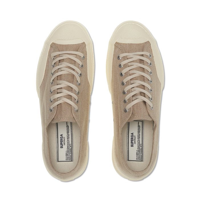 Superga 2432 Salt Pepper Lt Yellow-Off White