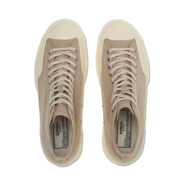 Superga 2433 Salt Pepper Lt Yellow-Off White
