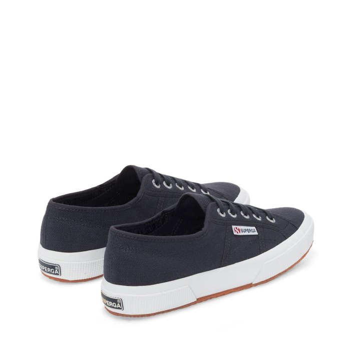 Superga Sale 2750 Washed Cotton Blue Grey Dk Washed