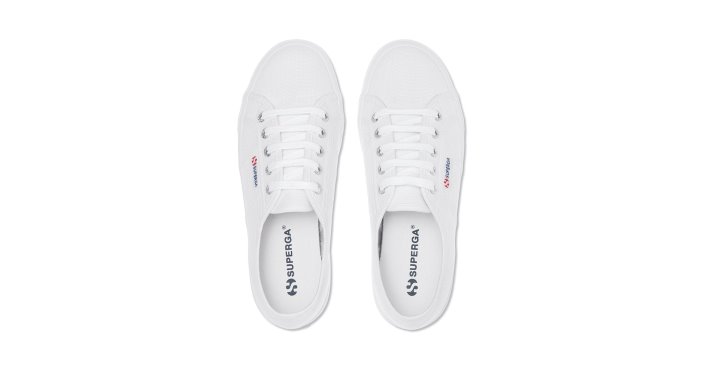 Superga Sale 2730 Mid Platform White
