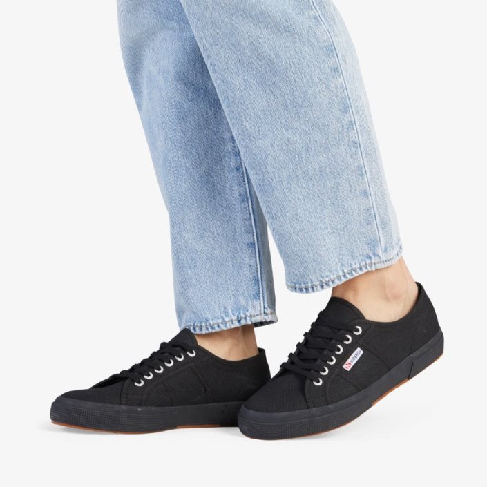 Superga Sale 2750 - Cotu Classic Full Black-Black