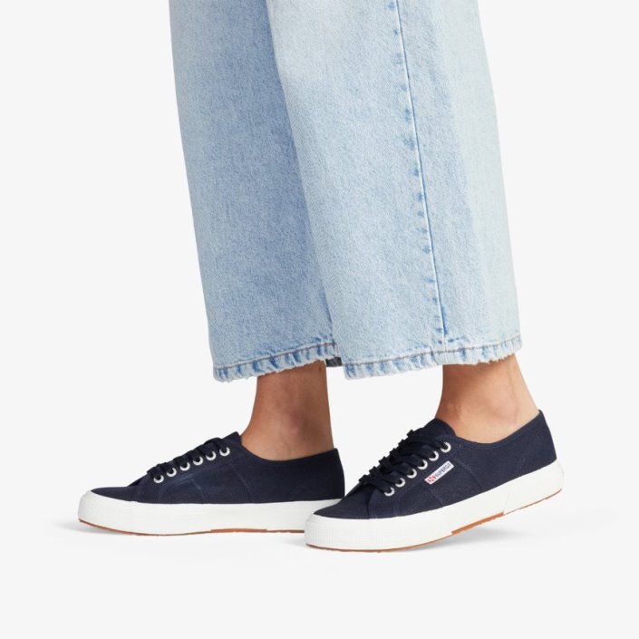 Superga Sale 2750 - Cotu Classic Navy-White-Blue