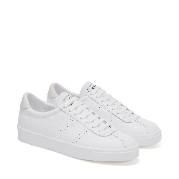 Superga Sale 2843 Club S Comfort Leather Full White-White