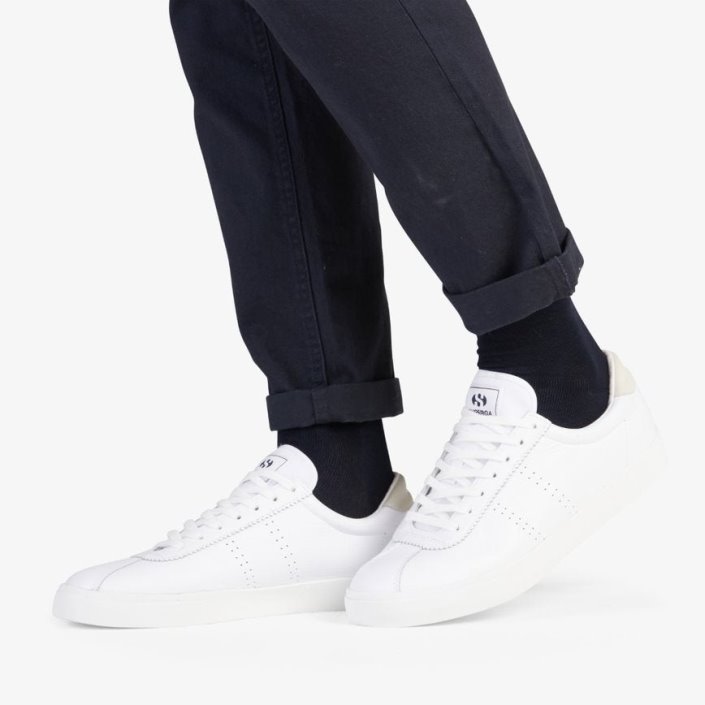 Superga Sale 2843 Club S Comfort Leather Full White-White