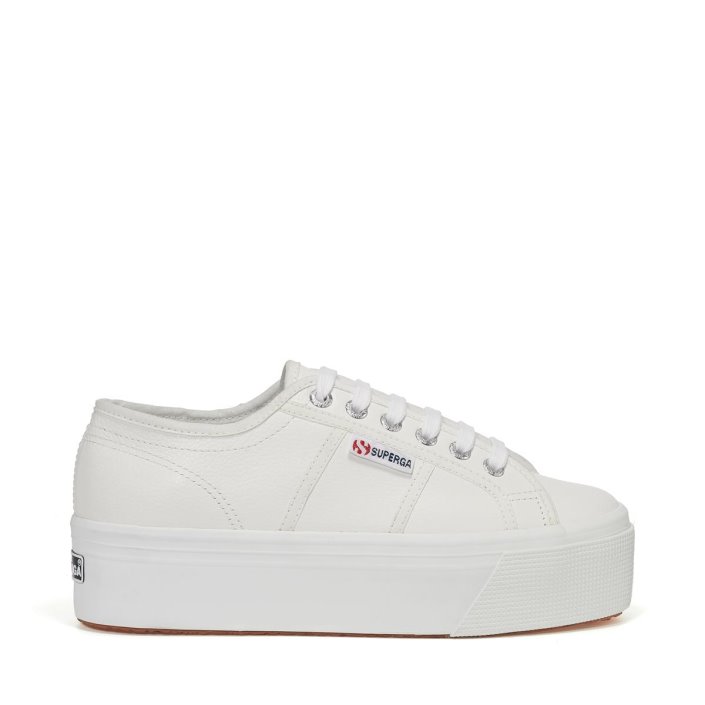Superga Sale 2790 Tumbled Leather White