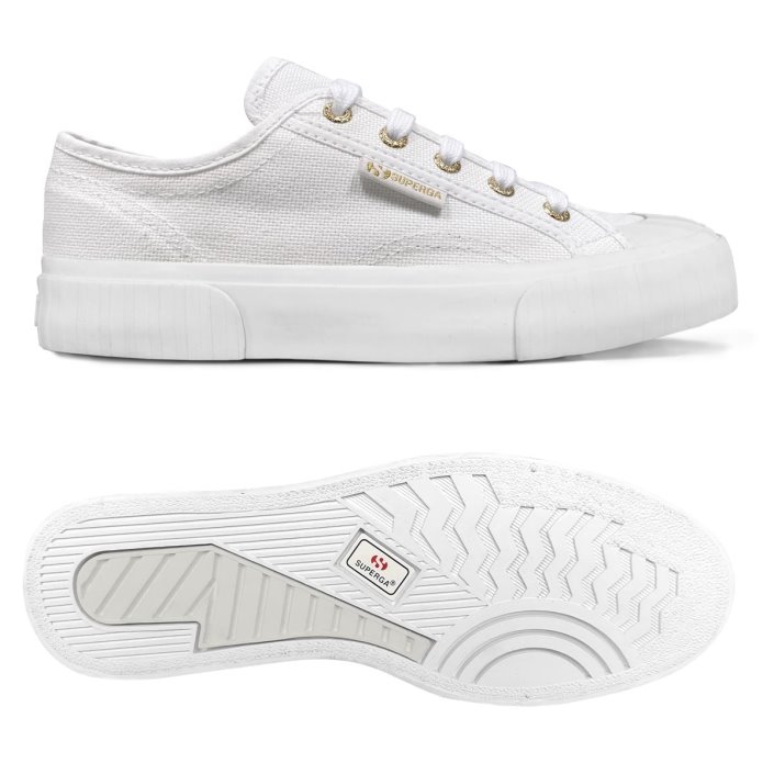 Superga Sale 2630 Stripe White Beige