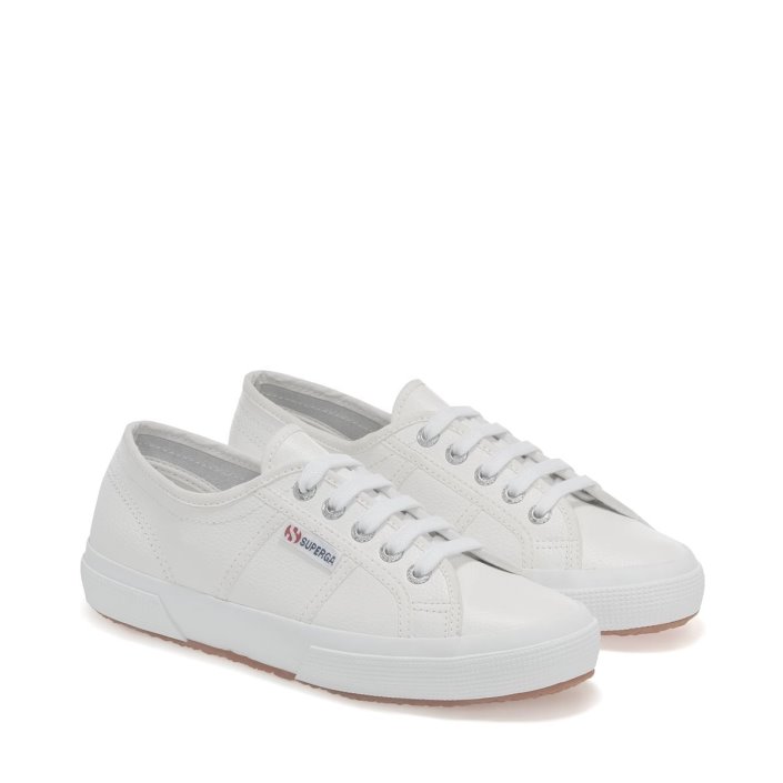 Superga Sale 2750 Tumbled Leather White