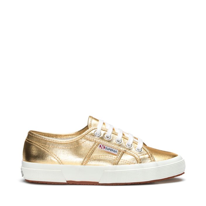 Superga Sale 2750- Cotmetu Yellow Gold