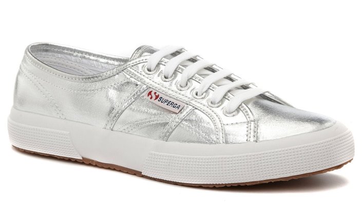 Superga Sale 2750- Cotmetu Silver