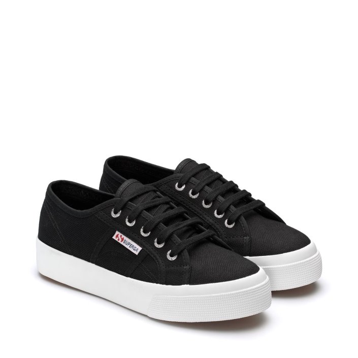 Superga Sale 2730 Cotu Black White