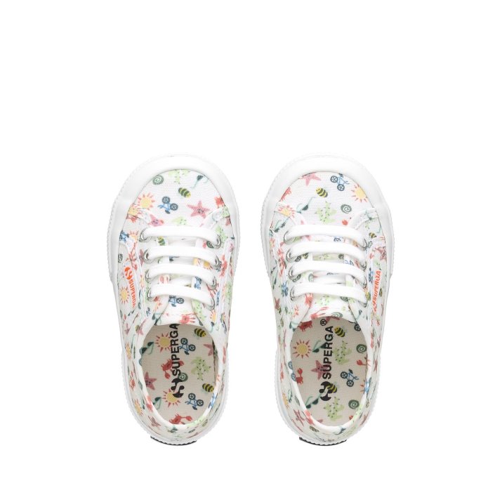 Superga Sale 2750 Fantasy Cotj White-Multicolor Seastar