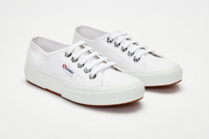 Superga Sale 2750 Resin Eyelets White-Grey Tortoishell