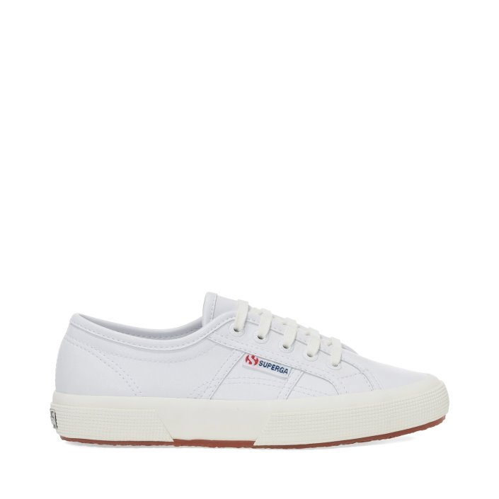 Superga Sale 2750 Vegan Faux Leather White-White