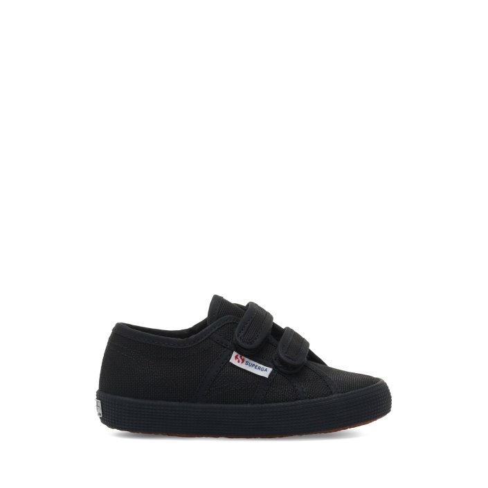 Superga Sale 2750 Kids Straps Easylite Full Black-Black