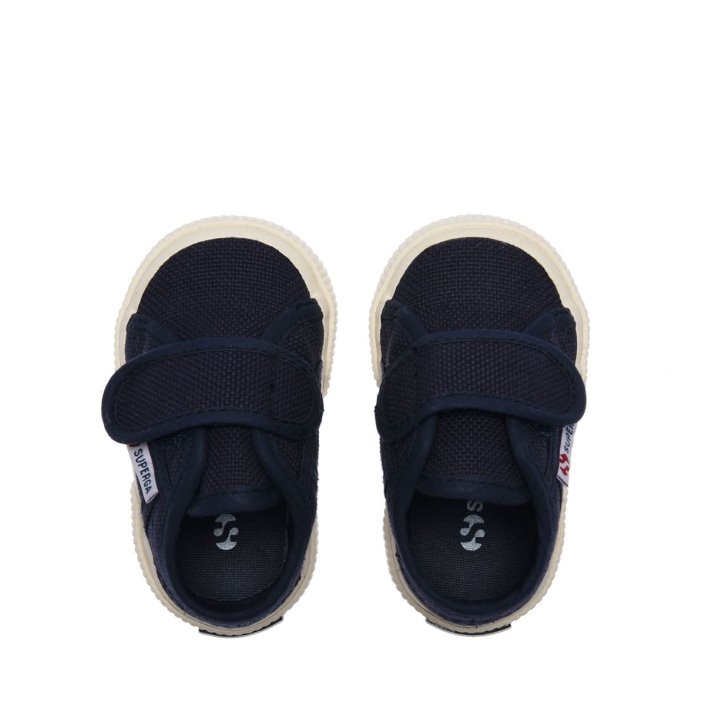 Superga Sale 2750-Bstrap Blue-Navy
