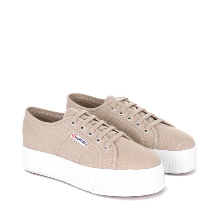 Superga Sale 2790 - Acotw Linea Up And Down Taupe