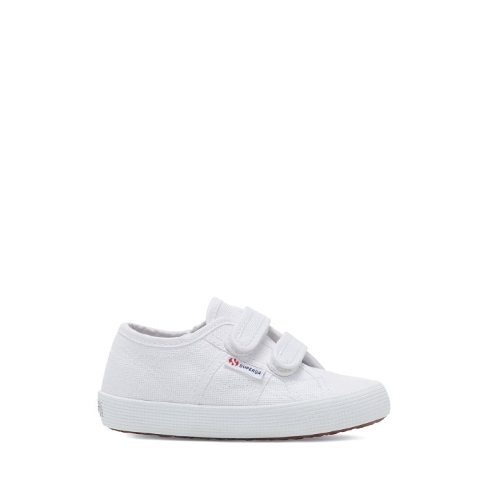Superga Sale 2750 Kids Straps Easylite White
