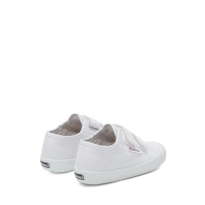 Superga Sale 2750 Kids Straps Easylite White