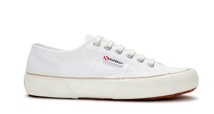 Superga Sale 2490 Bold White-Pink Skin