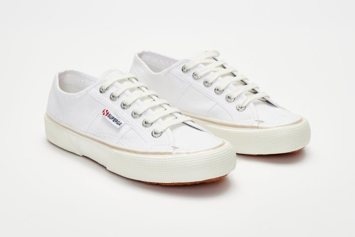 Superga Sale 2490 Bold White-Pink Skin