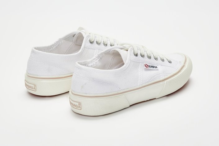 Superga Sale 2490 Bold White-Pink Skin
