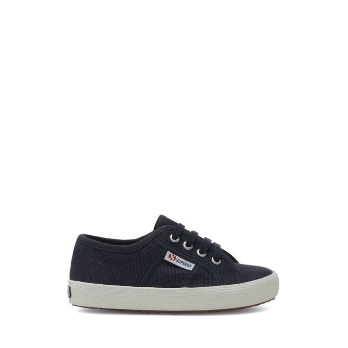 Superga Sale 2750 Kids Easylite Blue Grey Dk