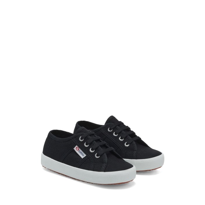 Superga Sale 2750 Kids Easylite Black White