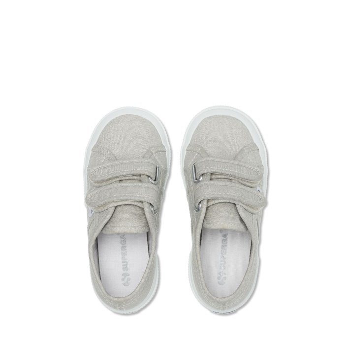 Superga Sale 2750 Kids Straps Glitter Canva