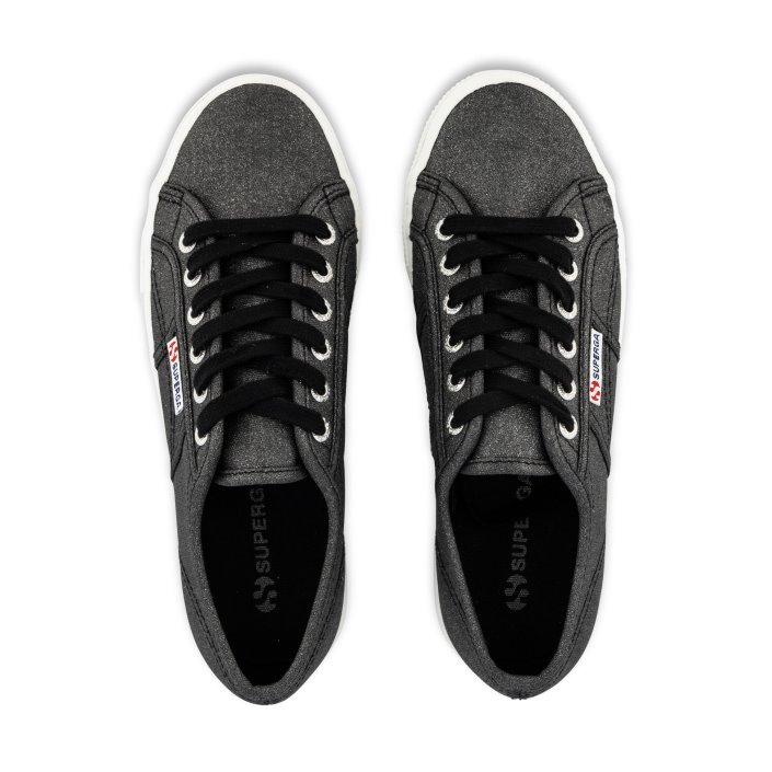 Superga Sale 2790 Glitter Canvas Black