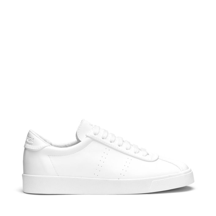 Superga Sale 2843 Club S Corn-Based Leather White-Unico