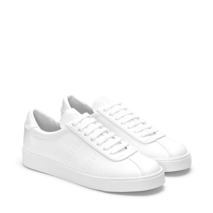 Superga Sale 2843 Club S Corn-Based Leather White-Unico