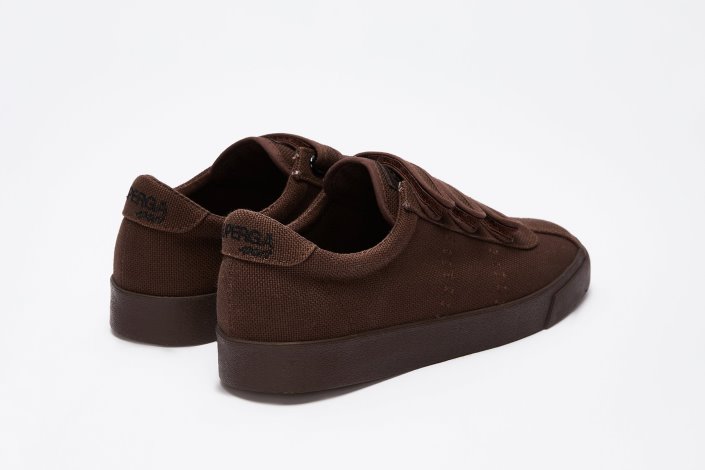 Superga Sale 2843 Club S 3Straps Cotton Chocolate-Black