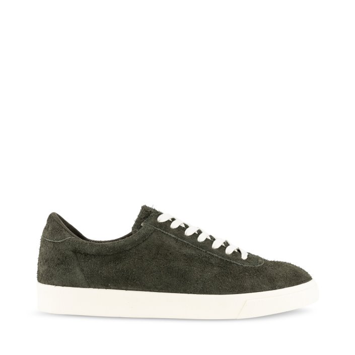 Superga Sale 4834 Club S Up Hairy Suede Green Sherwood