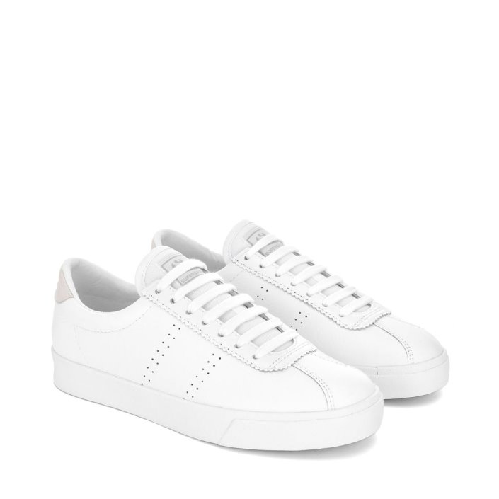 Superga Sale 2843 Club S Comfort Leather Full White