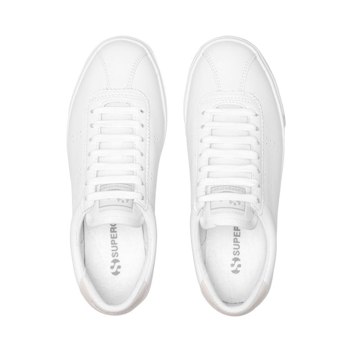Superga Sale 2843 Club S Comfort Leather Full White