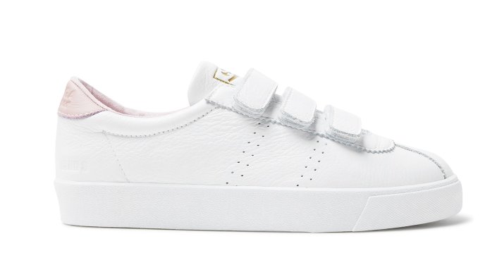 Superga Sale 2870 Club S Straps White-Pink Smoke