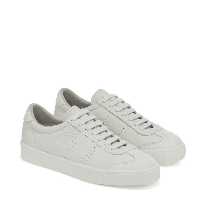 Superga Sale 2843 Club S Cap Buttersoft White Milk-Green Primrose