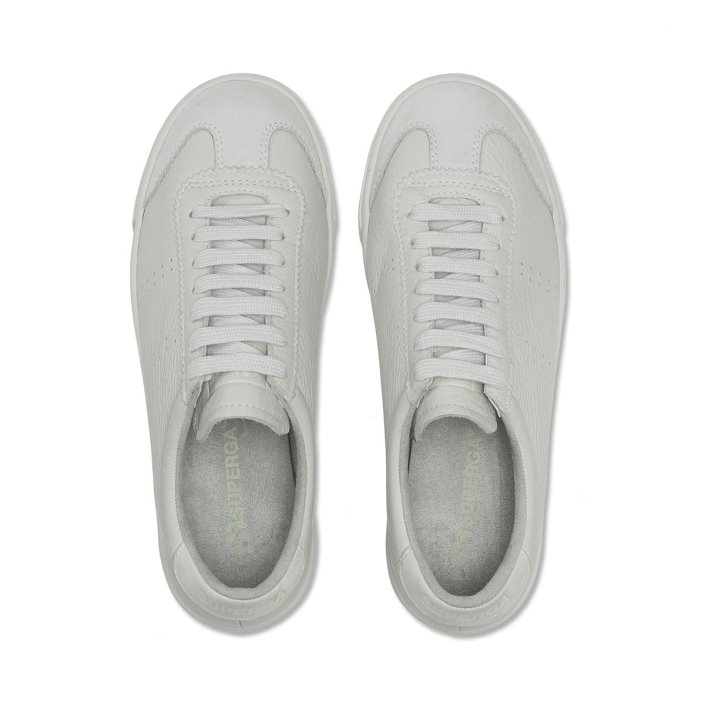Superga Sale 2843 Club S Cap Buttersoft White Milk-Green Primrose